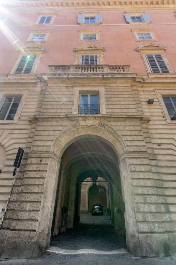 Palazzo Chigi Zondadari Appartement Siena Buitenkant foto