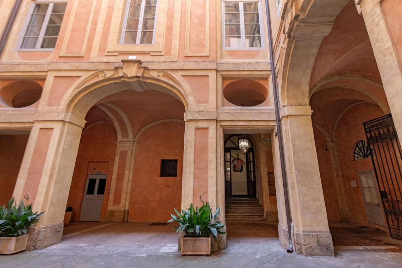 Palazzo Chigi Zondadari Appartement Siena Buitenkant foto